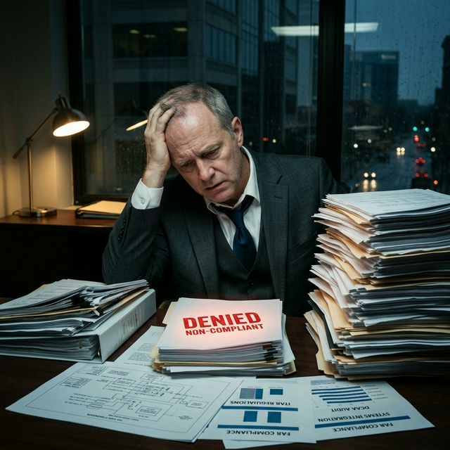Denied CMMC Compliance Paperwork